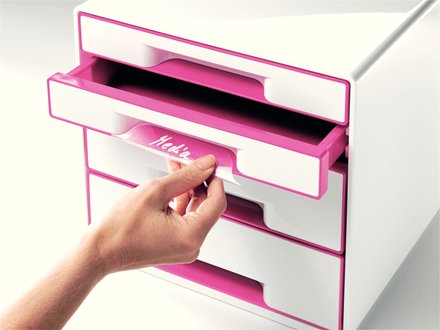 Esselte Leitz Wow Cube - Cajonera - 4 Cajones - Para A4 (210 X 297 Mm)