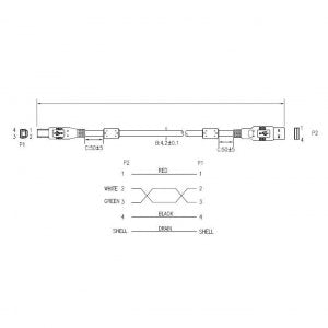 Art Kabusb2 Ab 2m Al-Oem-100a Art Cable Usb 2.0 Para Impresora Amale-Bmale Ferryt 1.8m Oem