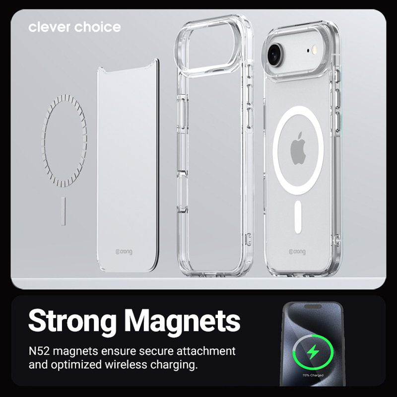 EAN 5904310705837 - Crong Clear MAG Cover funda para teléfono móvil 16 cm (6.3") Transparente imagen 2