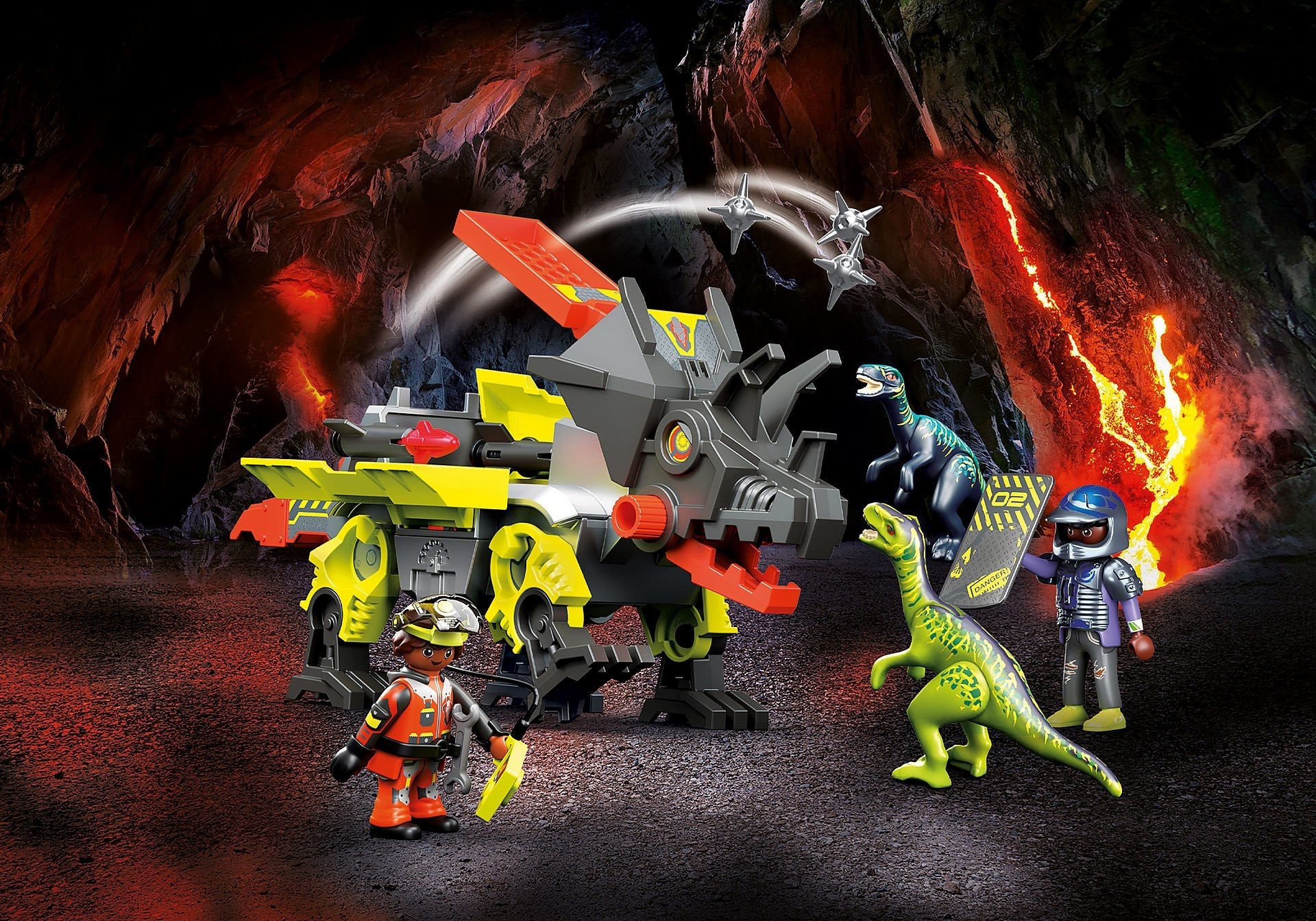 Playmobil 70928 Robo-Dino Maquina De Combate