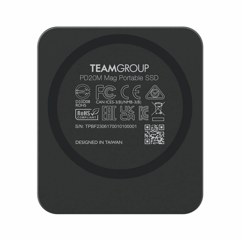 EAN 4711430801902 - Team Group TPSEG2002T0C108 unidad externa de estado sólido 2 TB USB Tipo C USB 3.2 Gen 2x2 Negro imagen 4