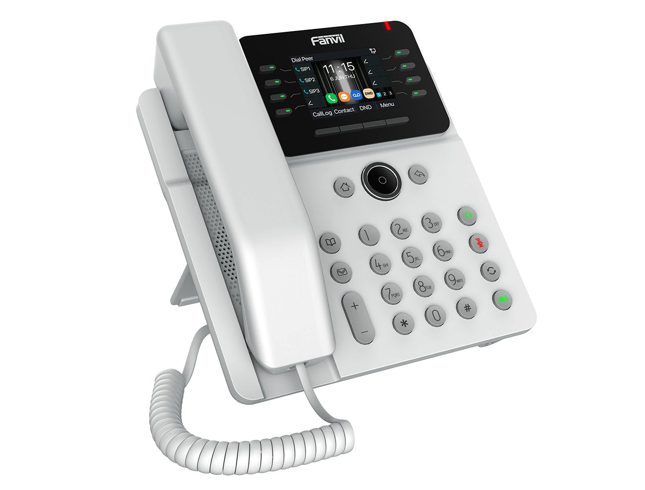 EAN 6937295606430 - Fanvil V62G teléfono IP Negro 12 líneas LCD imagen 2