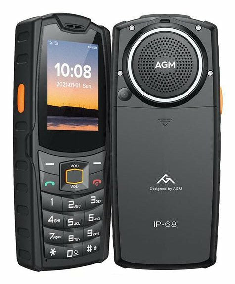 EAN 6934663604128 - AGM M6 6,1 cm (2.4") 195 g Negro imagen 3