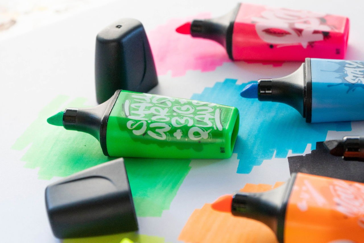 Stabilo Boss Mini By Snooze One Pack De 3 Mini Marcadores Fluorescentes - Trazo Entre 2 Y 5mm - Tinta Con Base De Agua