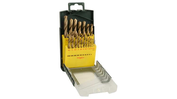 Bosch Juego De Brocas Para Metal Hss-Tin, 19 Piezas 2607017152