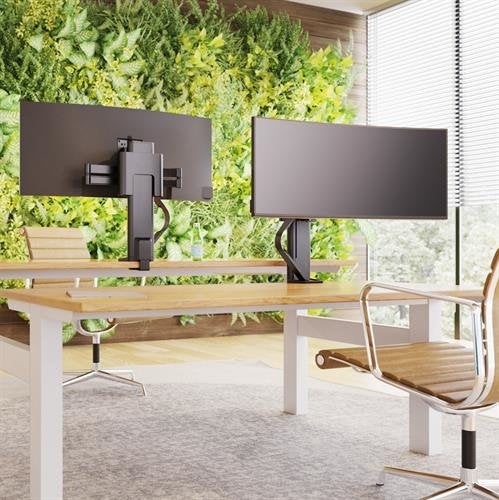 EAN 698833083996 - Ergotron TRACE 45-630-224 soporte para monitor 96,5 cm (38") Escritorio Negro imagen 5