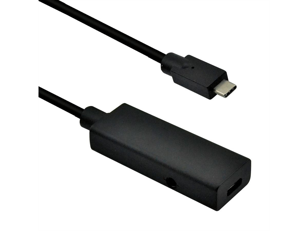 Roline Usb 3.2 Gen 2 Repeater Cable, C-C, St Bu, 5 M
