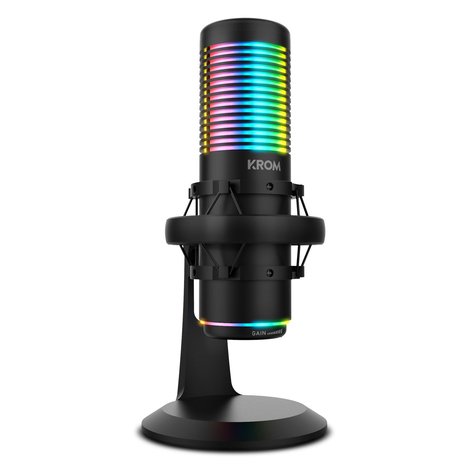 Krom Microfono Kaze Streaming Rgb