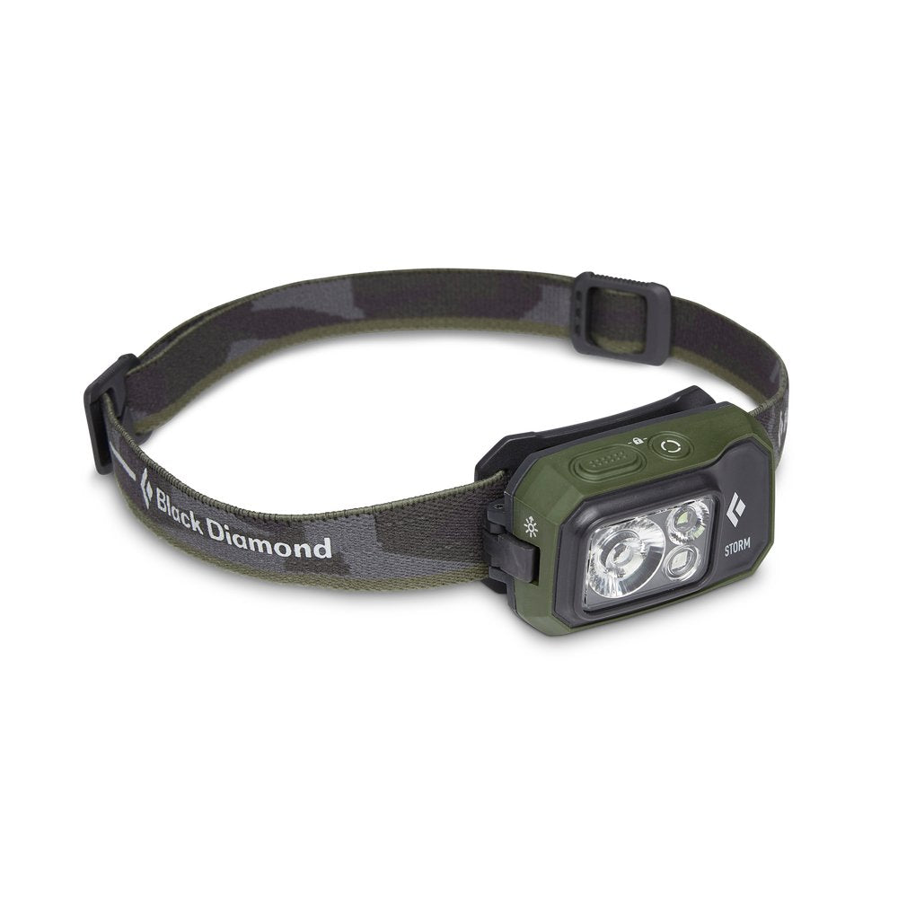 EAN 0793661519706 - Black Diamond Storm 450 Oliva Linterna con cinta para cabeza imagen 1