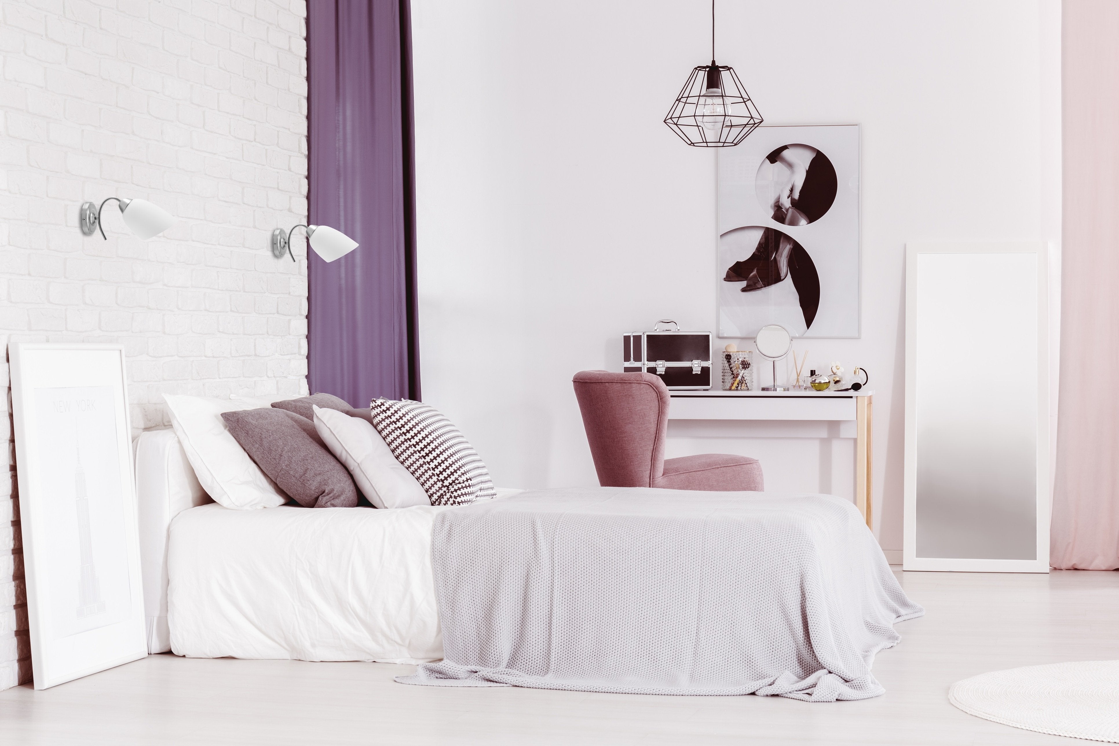 EAN 5901443115991 - Activejet NIKITA 1P iluminación de pared 60 W imagen 4