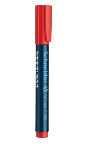 EAN 4004675006417 - Schneider Schreibgeräte Maxx 130 marcador permanente Punta redonda Rojo 1 pieza(s) imagen 1