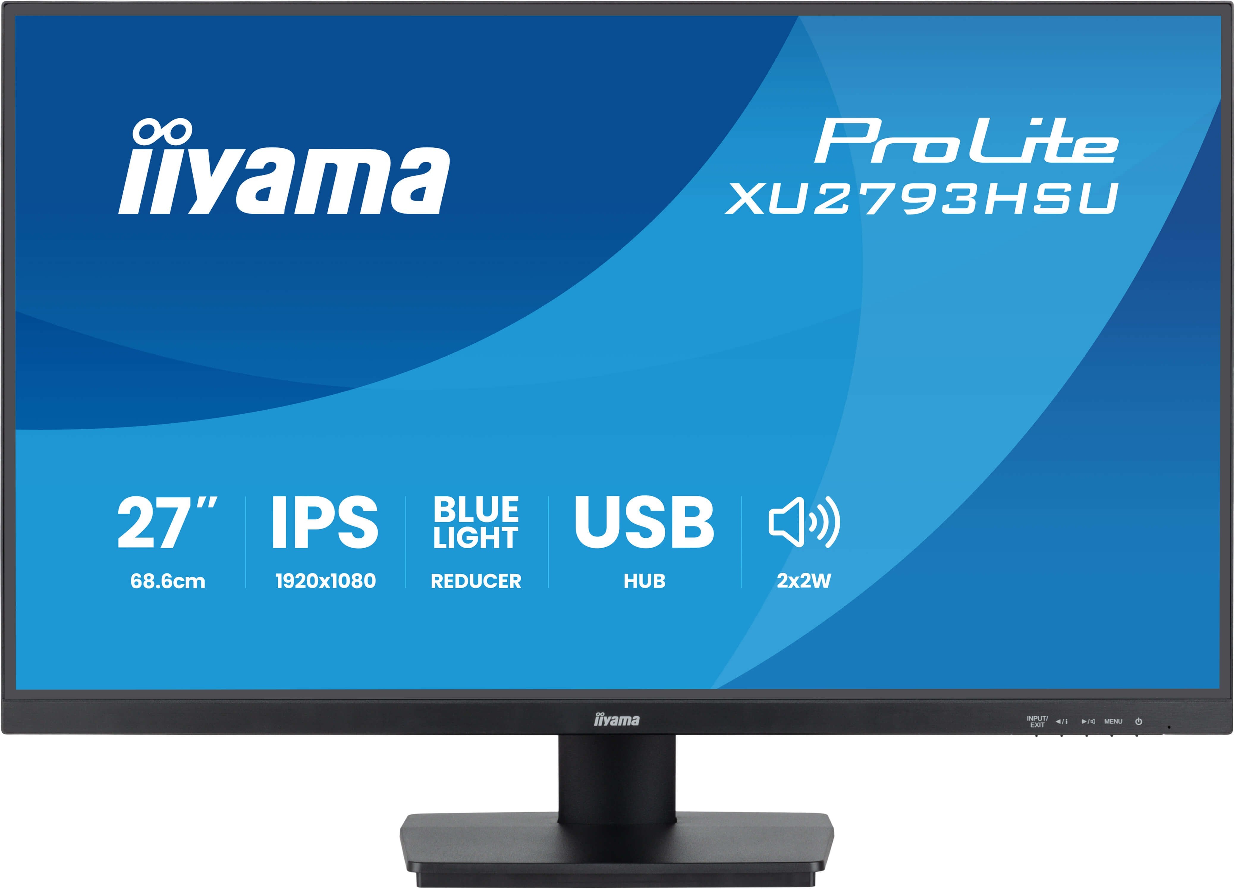 EAN 4948570124602 - iiyama ProLite XU2793HSU-B7 pantalla para PC 68,6 cm (27") 1920 x 1080 Pixeles Full HD LED Negro imagen 3