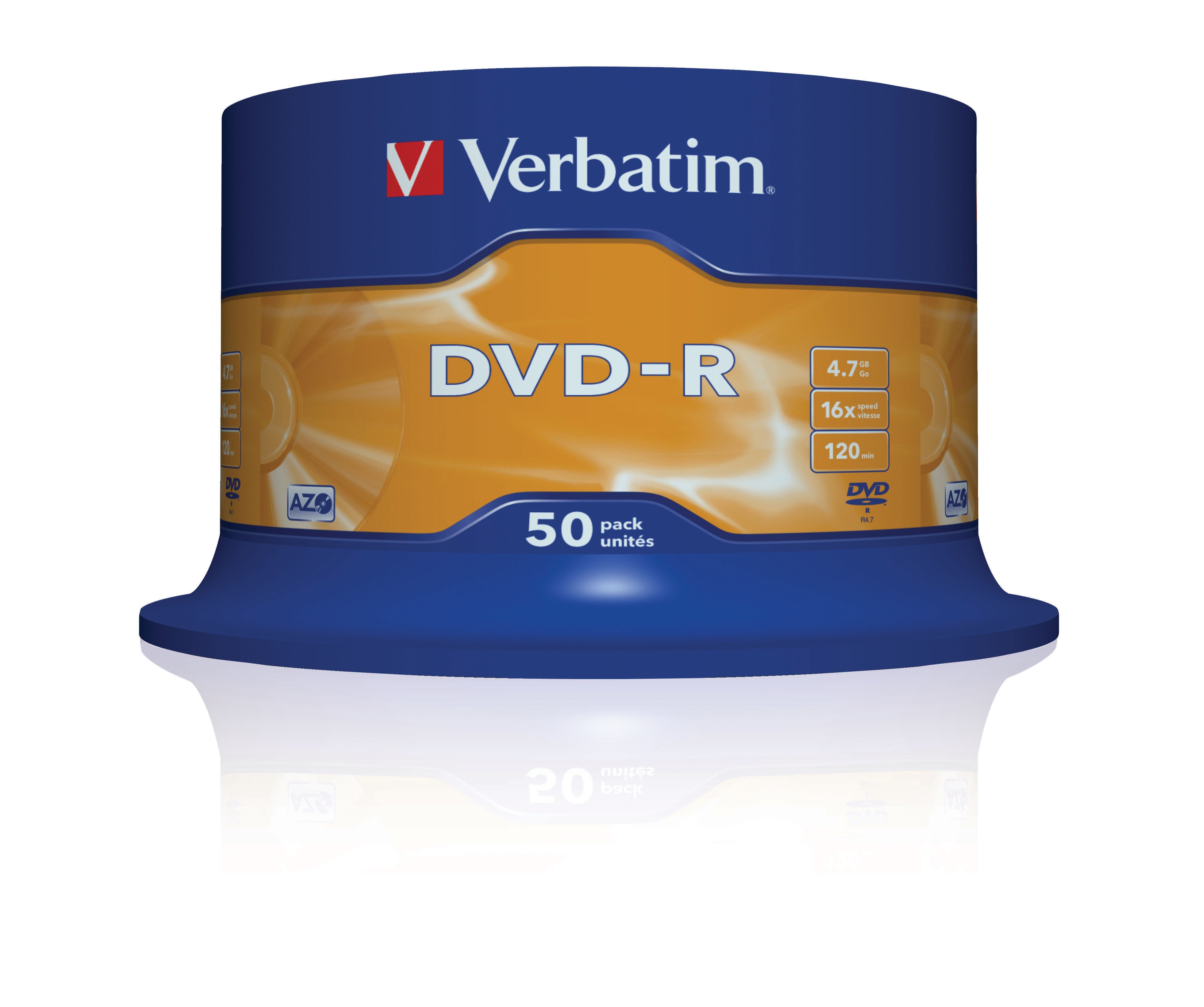 Verbatim Dvd-R 16x - 4,70 Gb Tarrina 50 43548 (4)