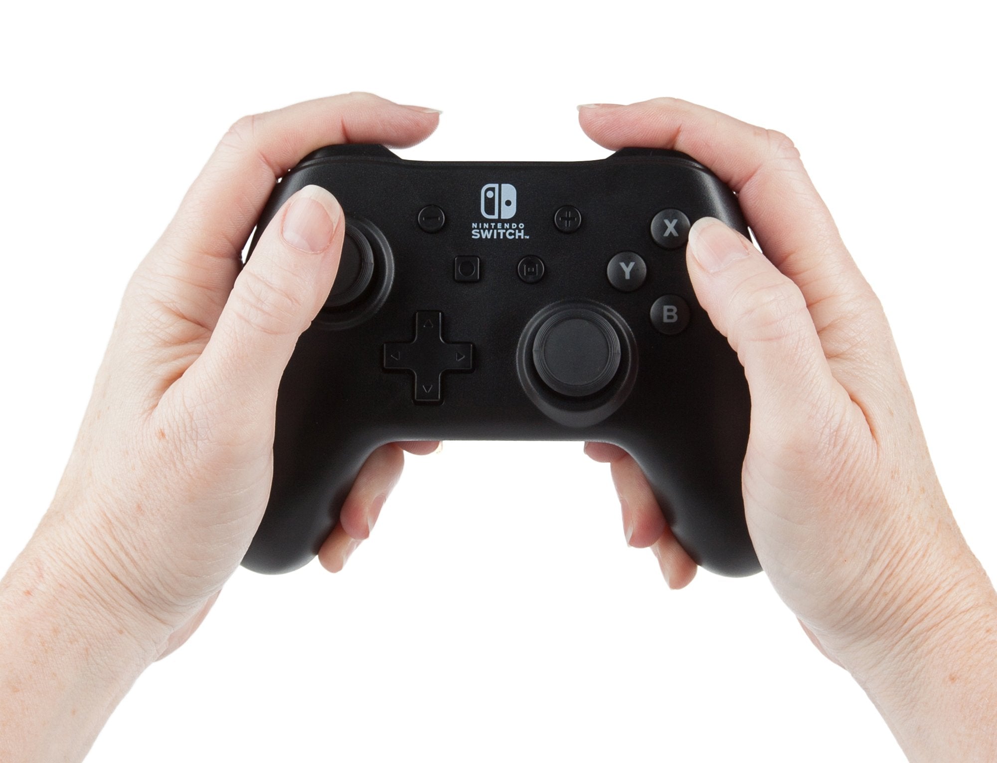 Mando Gaming Powera Para Nintendo Switch Negro Mate