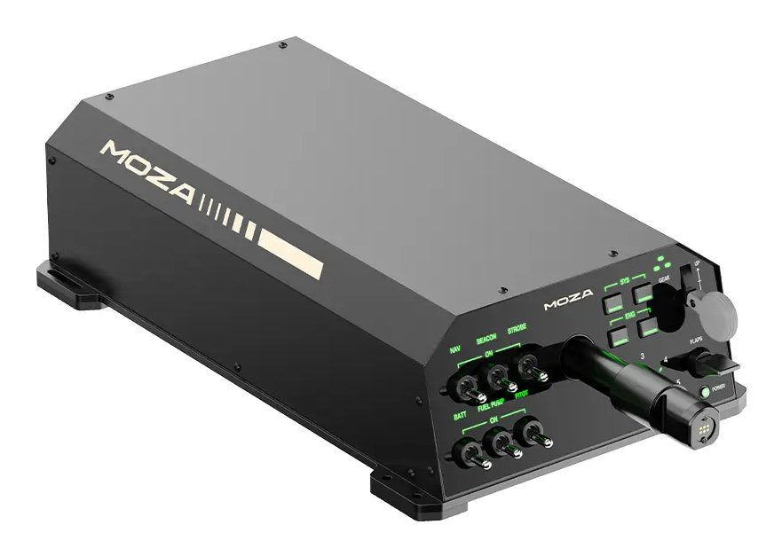 Moza Racing Ay210 Yoke Base, Flight Base, Negro, Metal, 1000 Hz, 9 Nm, - Microsoft Flight Simulator 2024 - Microsoft Flight Simulator 2020 - Microsoft Flight Simulator X...