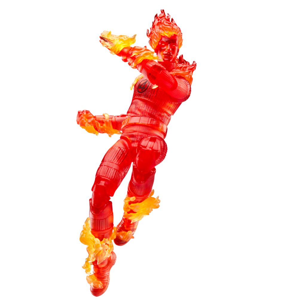 Figura Antorcha Humana Los 4 Fantasticos Marvel 15cm