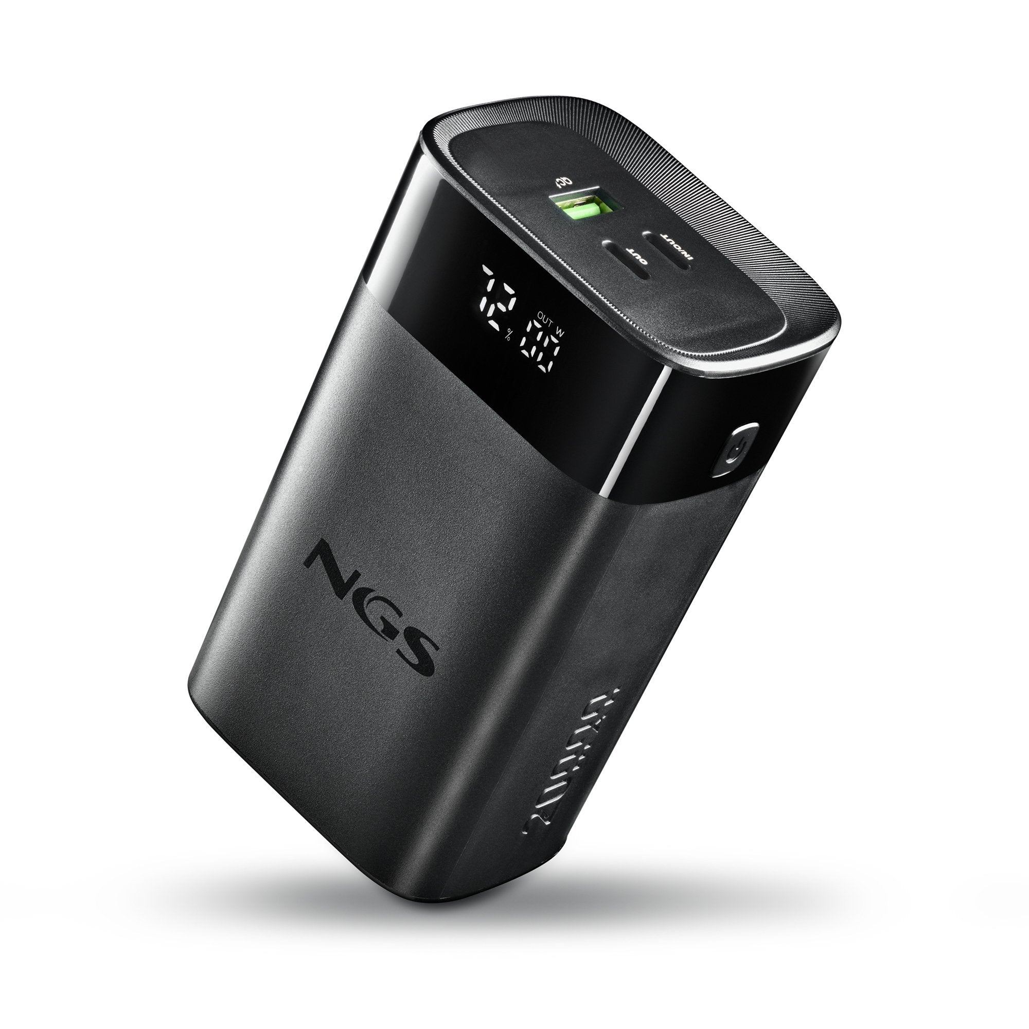 Powerbank 20000mah Ngs Twix20 65w Compatible Con Portátiles Negra
