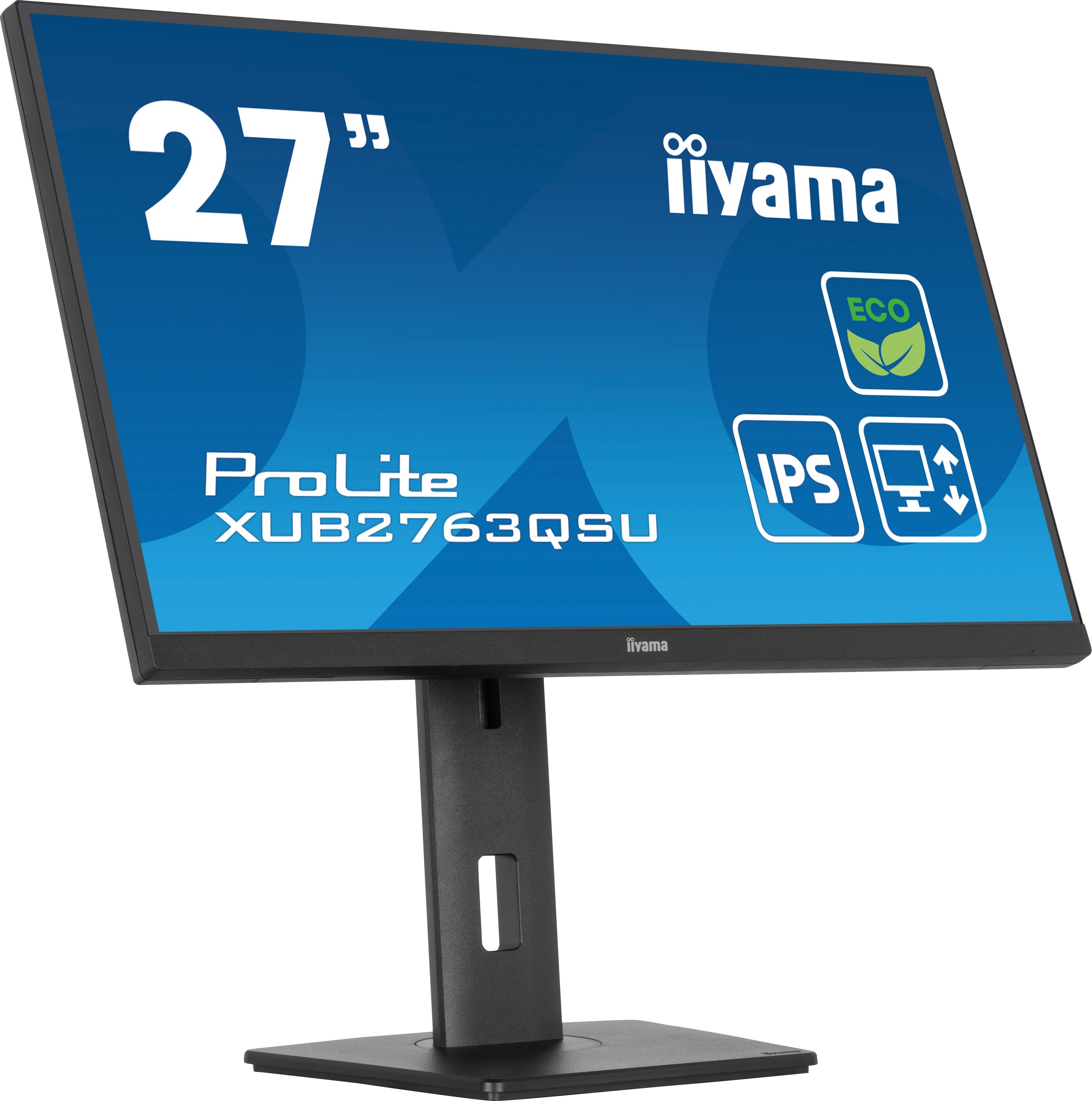 EAN 4948570124282 - iiyama ProLite XUB2763QSU-B1 pantalla para PC 68,6 cm (27") 2560 x 1440 Pixeles Quad HD LED Negro imagen 5