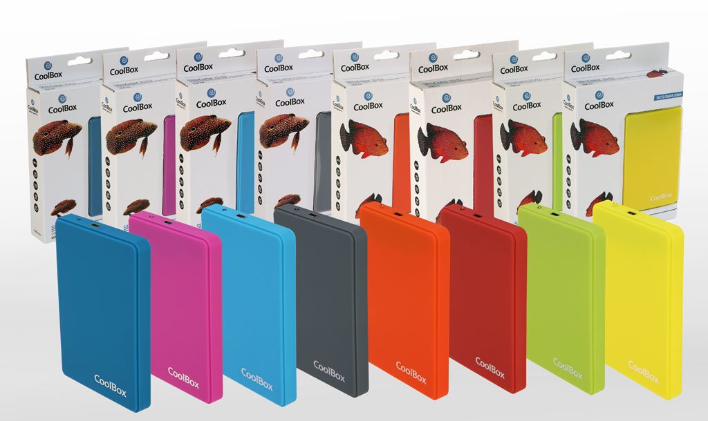 EAN 8436556140556 - CoolBox SlimColor 2543 Carcasa de disco duro/SSD 2.5" imagen 11