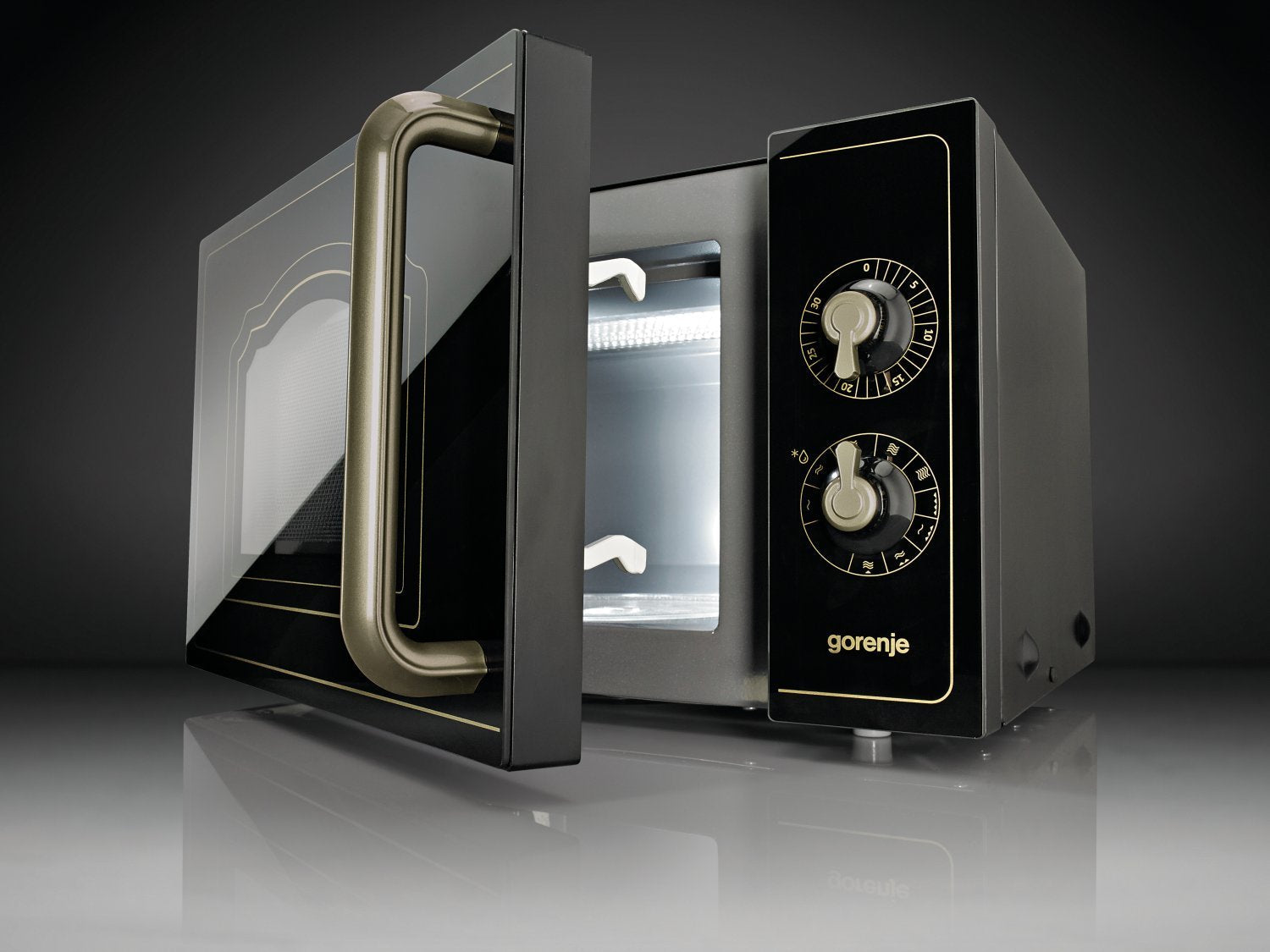 Gorenje Mo4250clb Encimera Microondas Con Grill 20 L 700 W Antracita