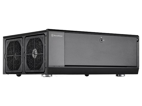 Caja Pc Silverstone Sst-Gd10b Grandia Htpc Atx, Black