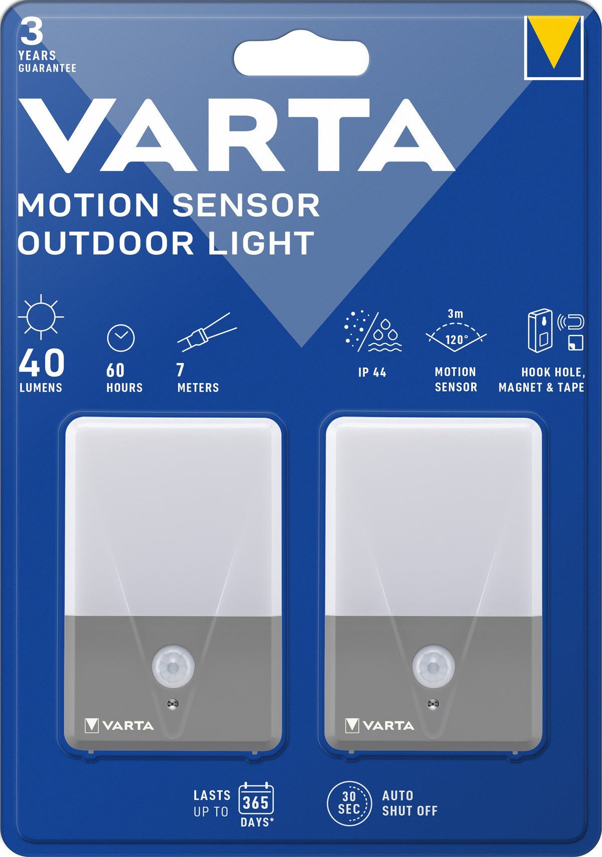 EAN 4008496065080 - Varta 16634 101 402 iluminación al aire libre Aplique de pared para exterior LED imagen 6