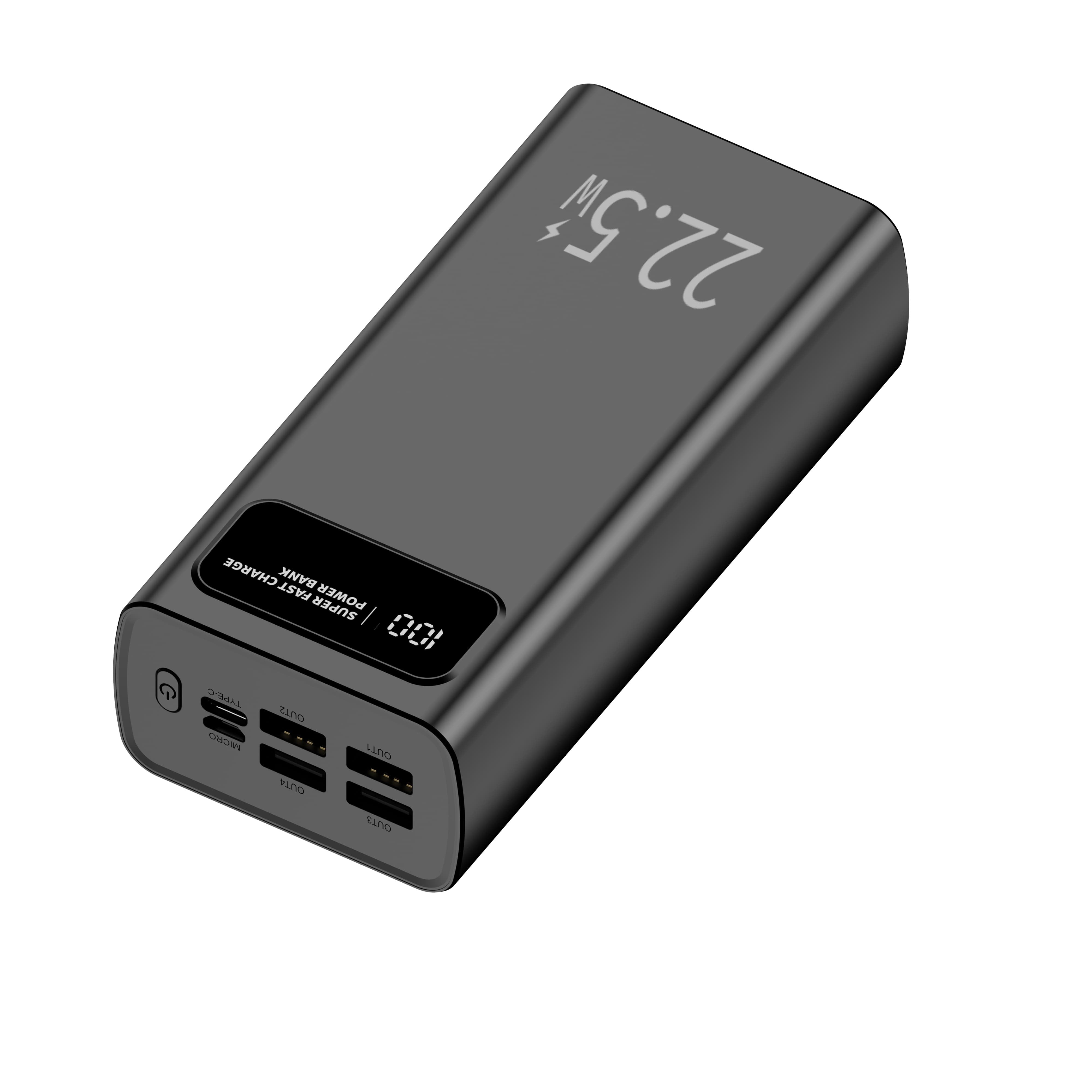 EAN 8436588883339 - Leotec LEPOW30W22K batería externa Polímero de litio 30000 mAh Negro imagen 5