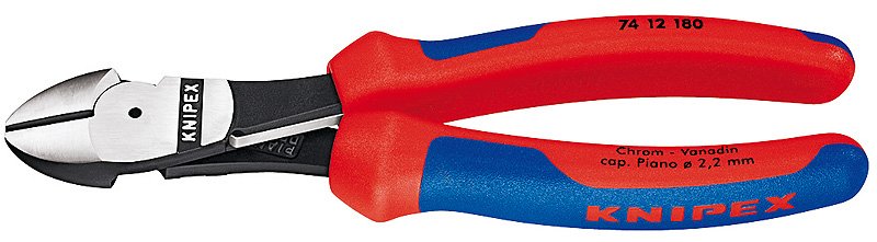 EAN 4003773060192 - Knipex 74 12 180 alicate Alicate diagonal de corte imagen 1