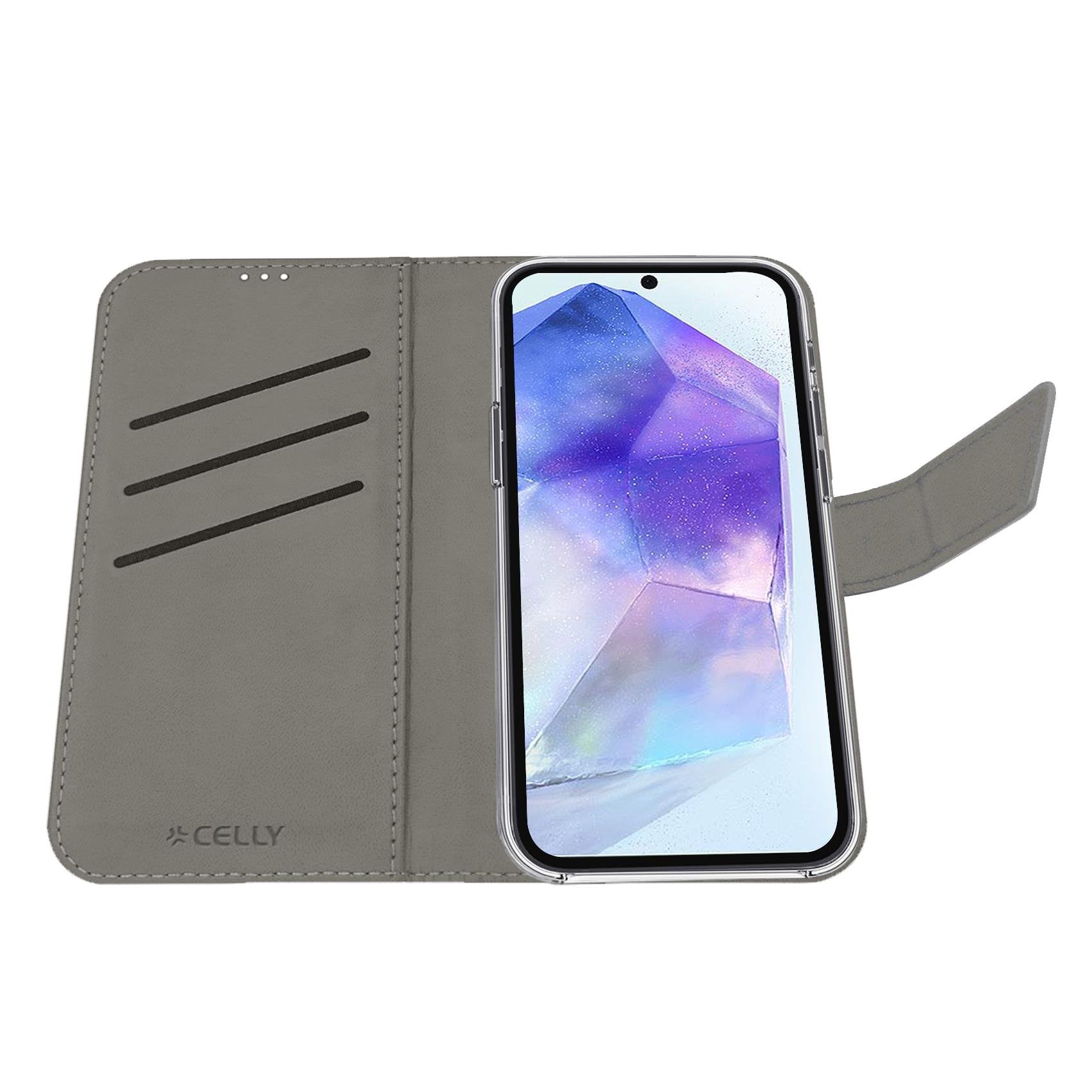 EAN 8021735217633 - Celly WALLY funda para teléfono móvil 17 cm (6.7") Funda cartera Negro imagen 4