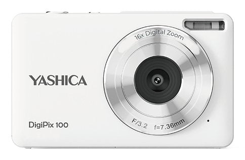 Cámara Yashica Digipix 100 Compacta 44 Mp Blanco