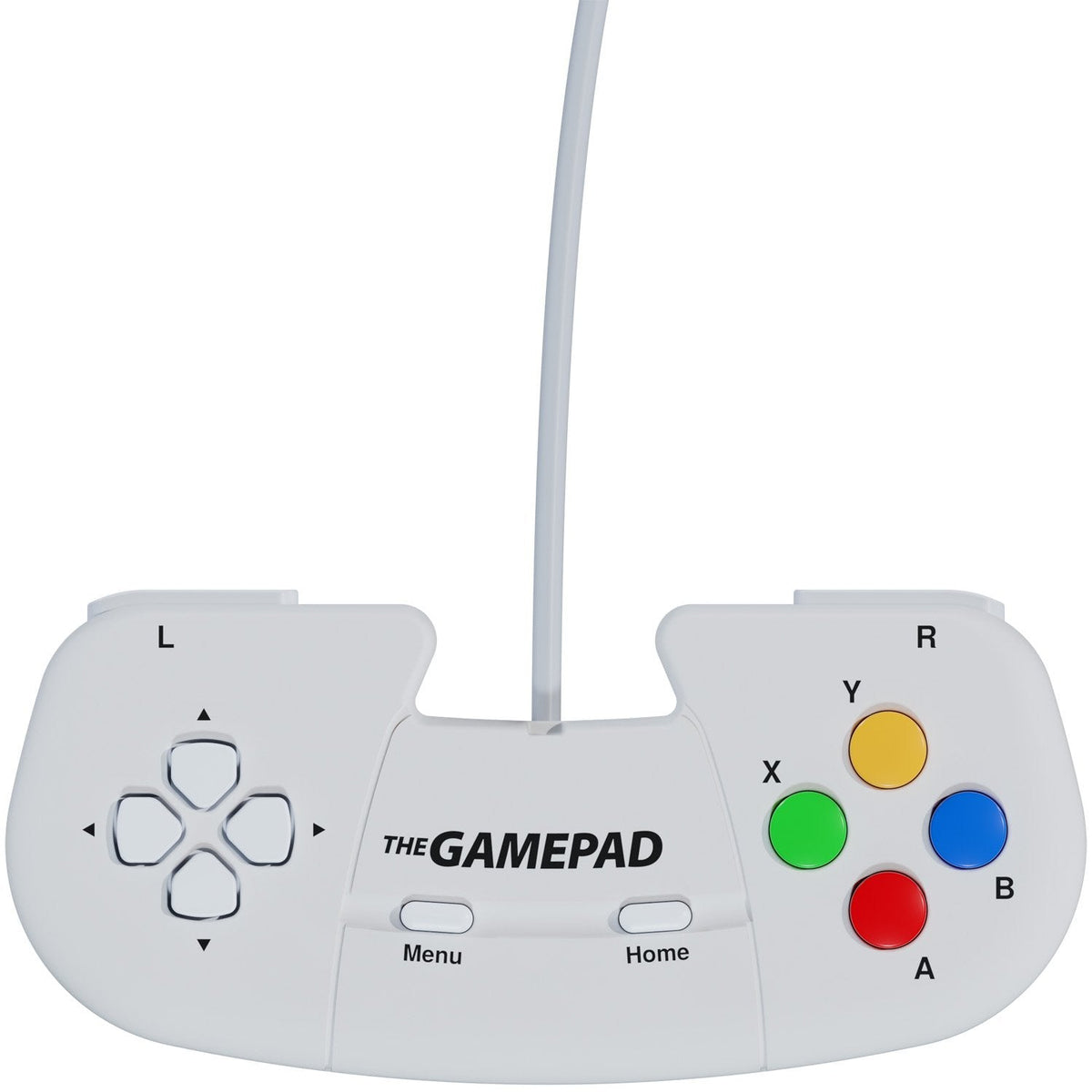 Retro Games The Gamepad Blanco, Gamepad, Mac, Pc, Zx Spectrum, D-Pad, Botón De Menú, Home Button, Digital, Con Cable, Usb 2.0