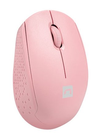 Raton Natec Stork Optico Inalambrico 1600 Dpi Rosa