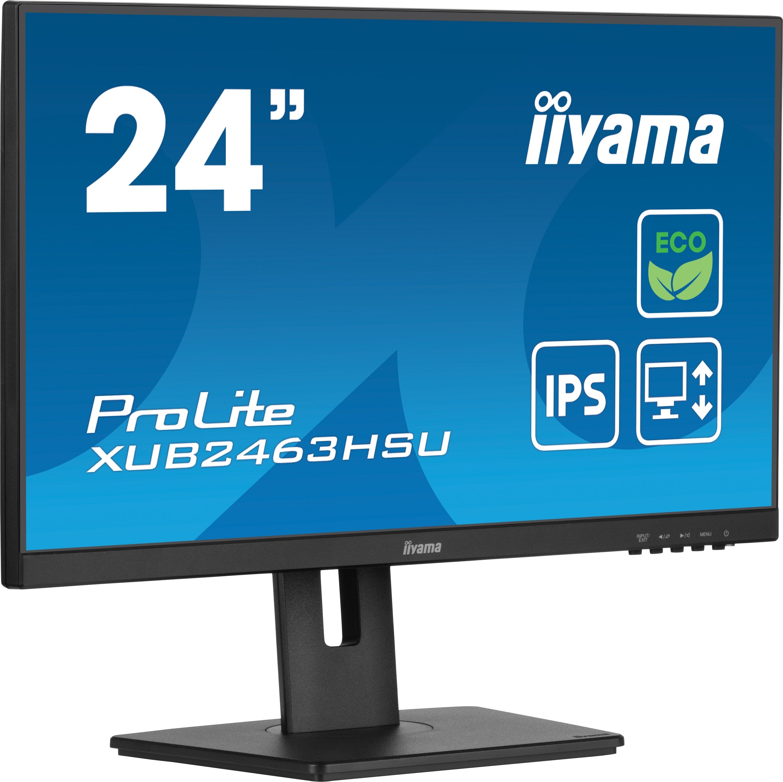 EAN 4948570123766 - iiyama ProLite XUB2463HSU-B1 pantalla para PC 60,5 cm (23.8") 1920 x 1080 Pixeles Full HD LED Negro imagen 4