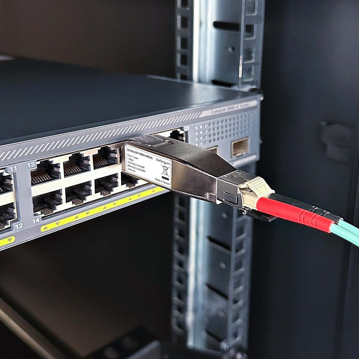 Startech.Com Gigabit Fiber To Rj45 Ethernet Media Converter, Micro Mini - Medienkonverter - 1gbe - Taa-Konform