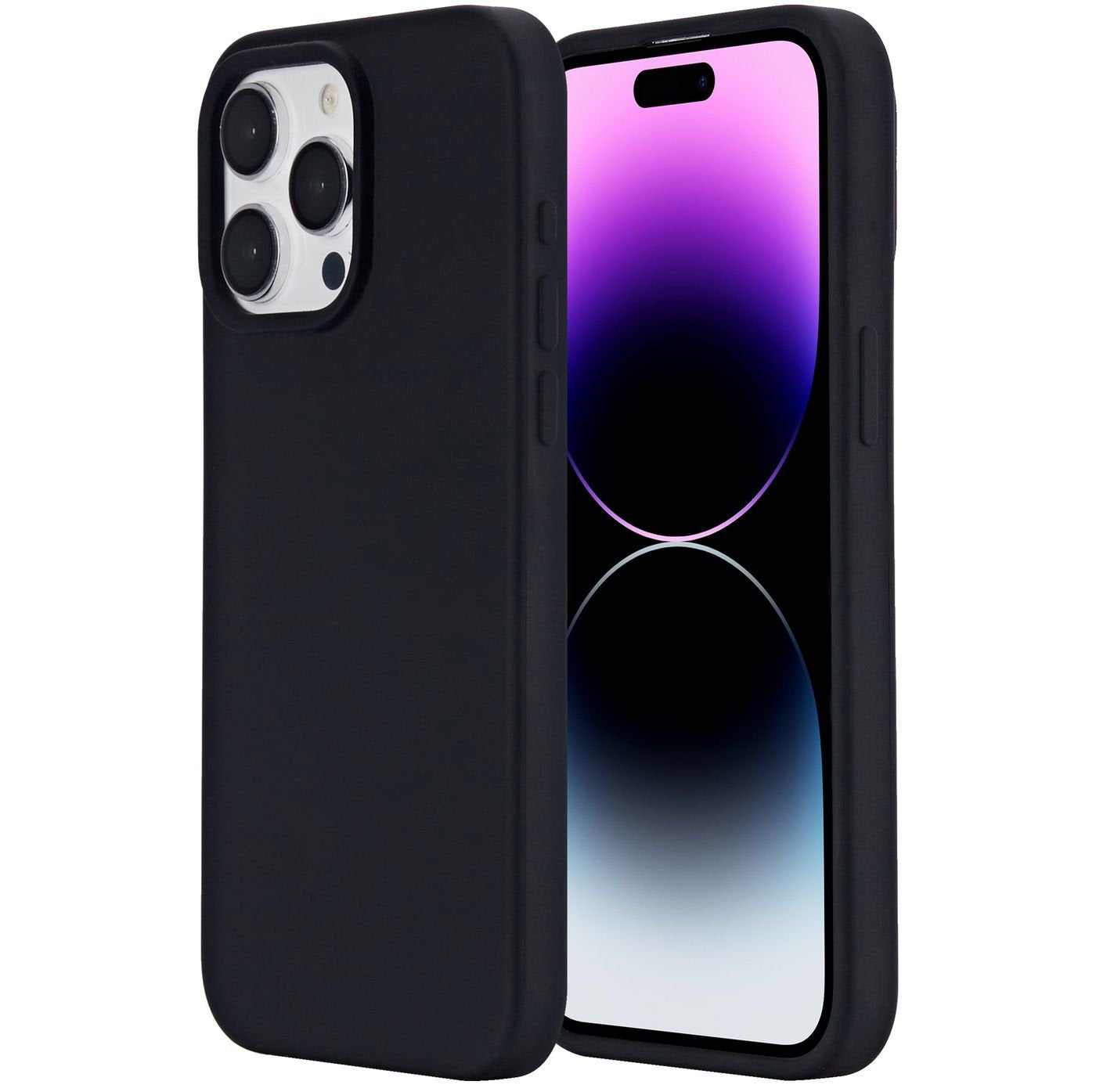 Infinite Rome Iphone 12/12 Pro Black Magnetic Cover.