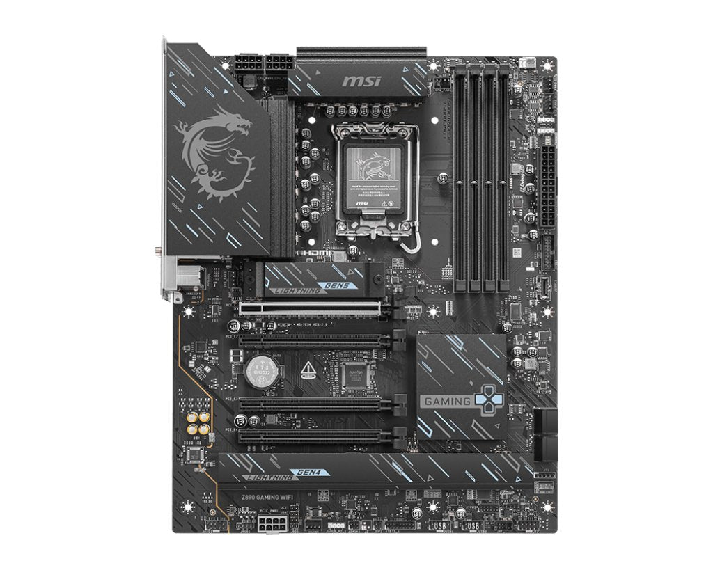 Placa Base Msi Z890 Gaming Wifi, Negra 7e54-006r