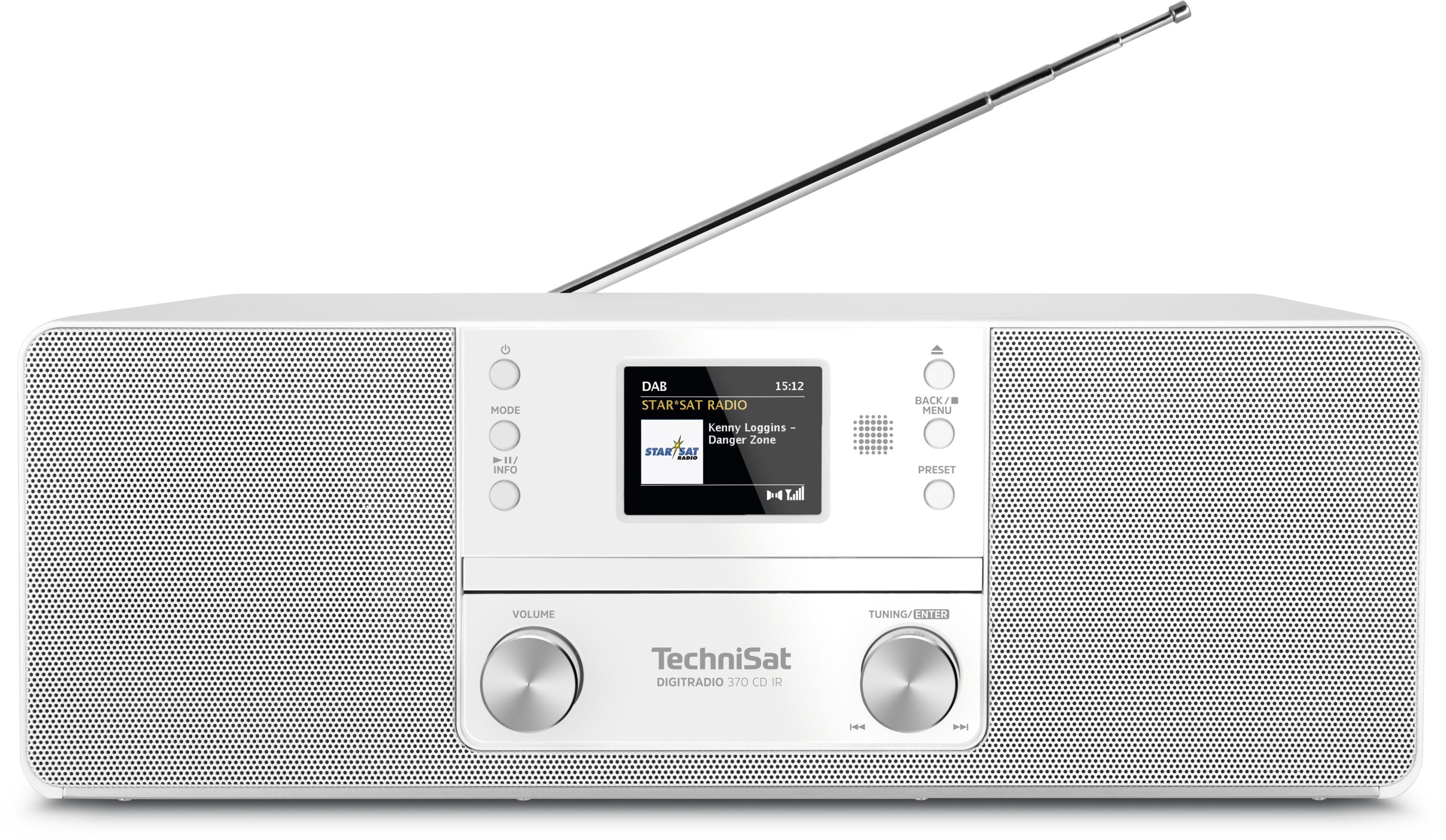 EAN 4019588139497 - TechniSat DIGITRADIO 370 CD IR Minicadena de música para uso doméstico 10 W Blanco imagen 1
