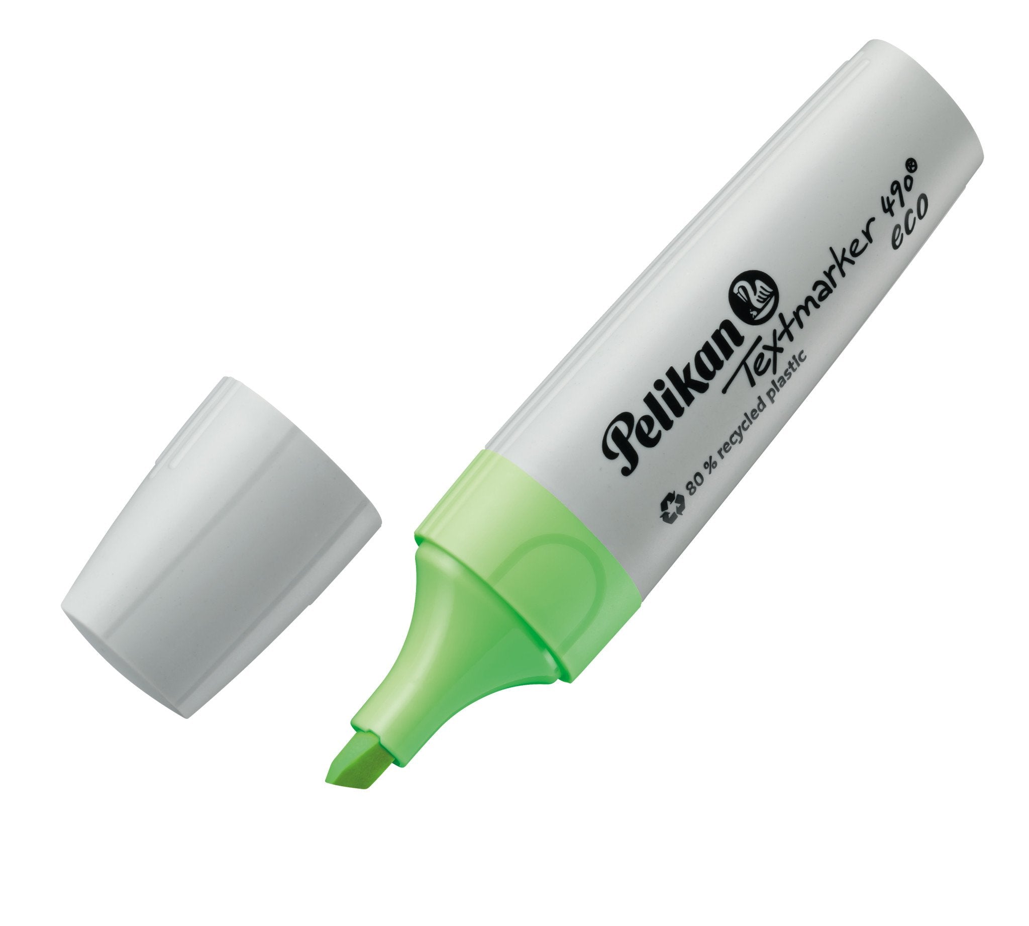 EAN 4012700823427 - Pelikan Textmarker 490 eco marcador 1 pieza(s) Punta de cincel Verde imagen 4
