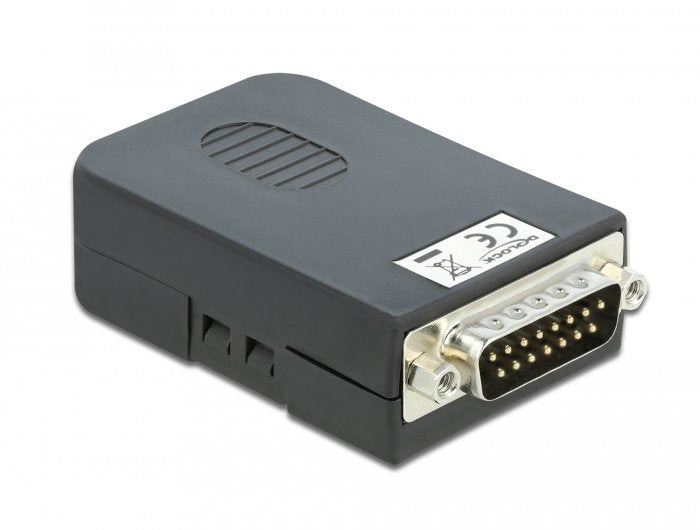 Delock D-Sub15 Stecker Zu Terminalblock Mit Gehäuse