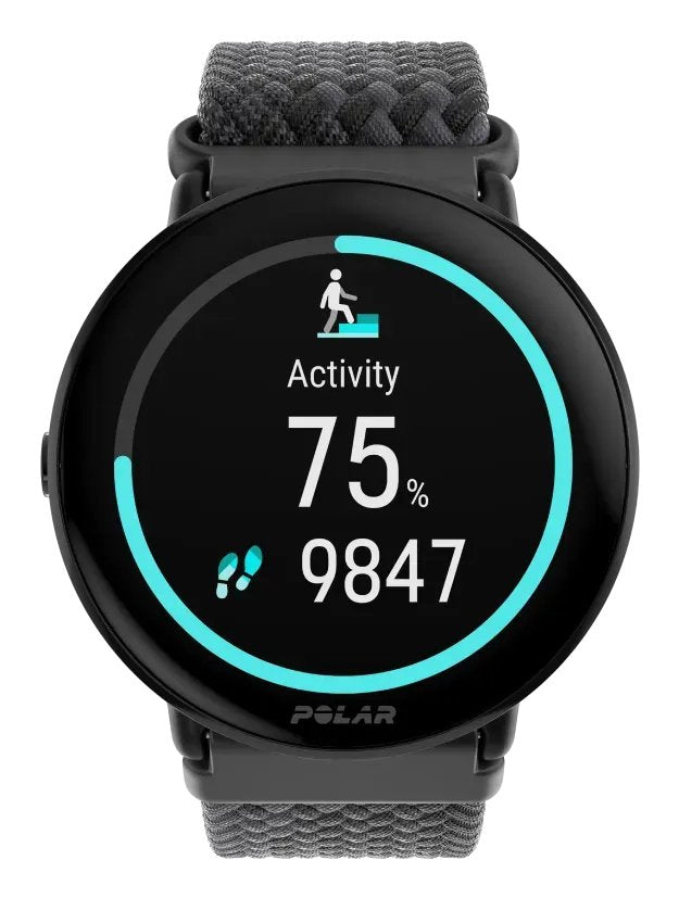 Polar Reloj De Fitness - Ignite 3 Gps - Braided Yarn - Negro