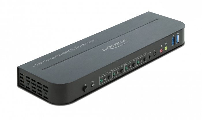 EAN 4043619114849 - DeLOCK 11484 interruptor KVM Negro imagen 1