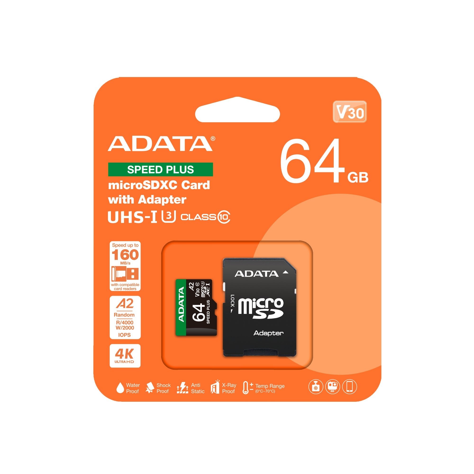 EAN 4711085949196 - ADATA Speed Plus 64 GB MicroSDXC Clase 10 imagen 3