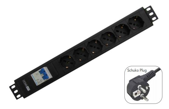 EAN 8056045875235 - WP WPN-PDU-G02-12 base múltiple 2 m 12 salidas AC Negro imagen 1