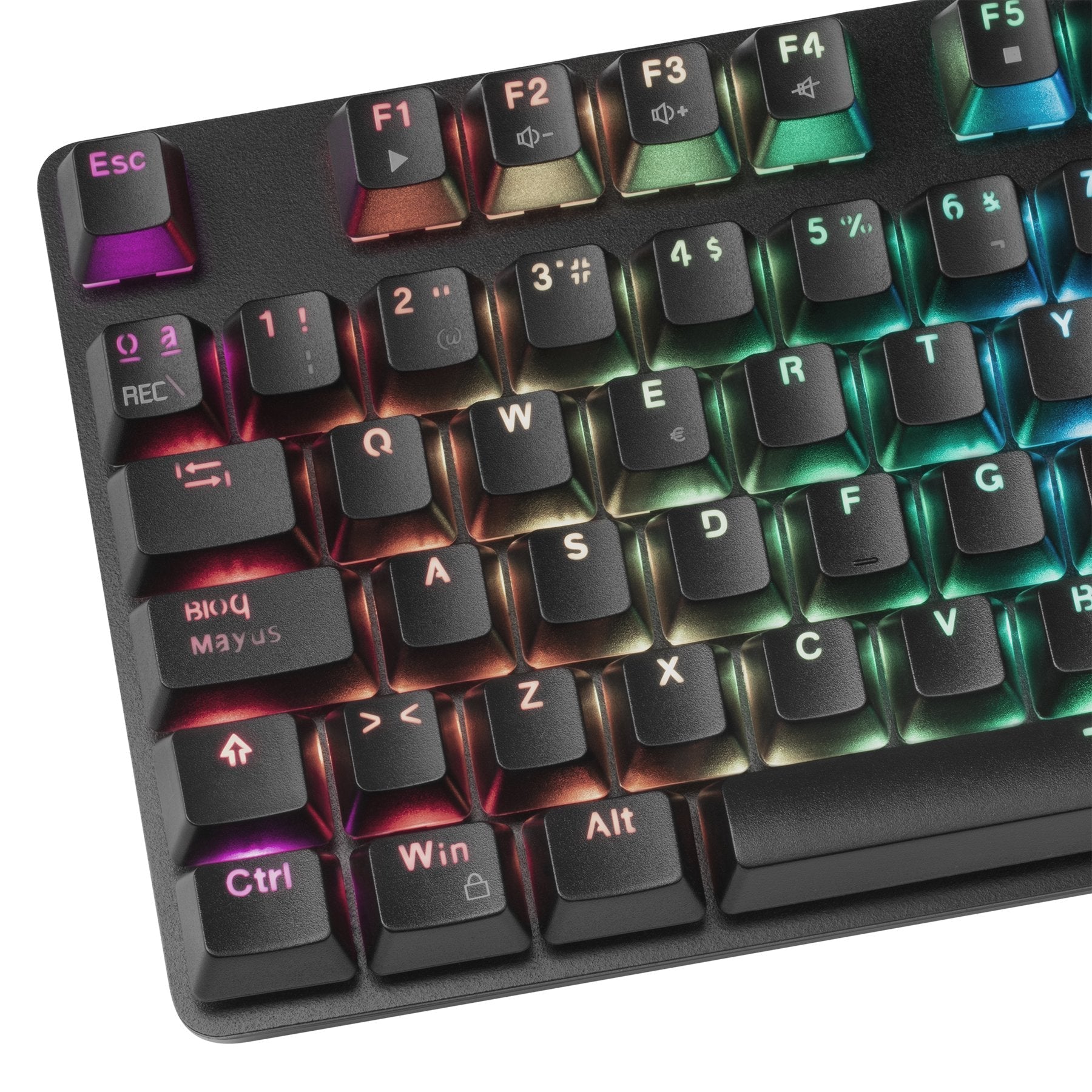 Tacens Mars Gaming Mk5 Teclado Mecánico Gaming Rgb Switch Azul (Pt)