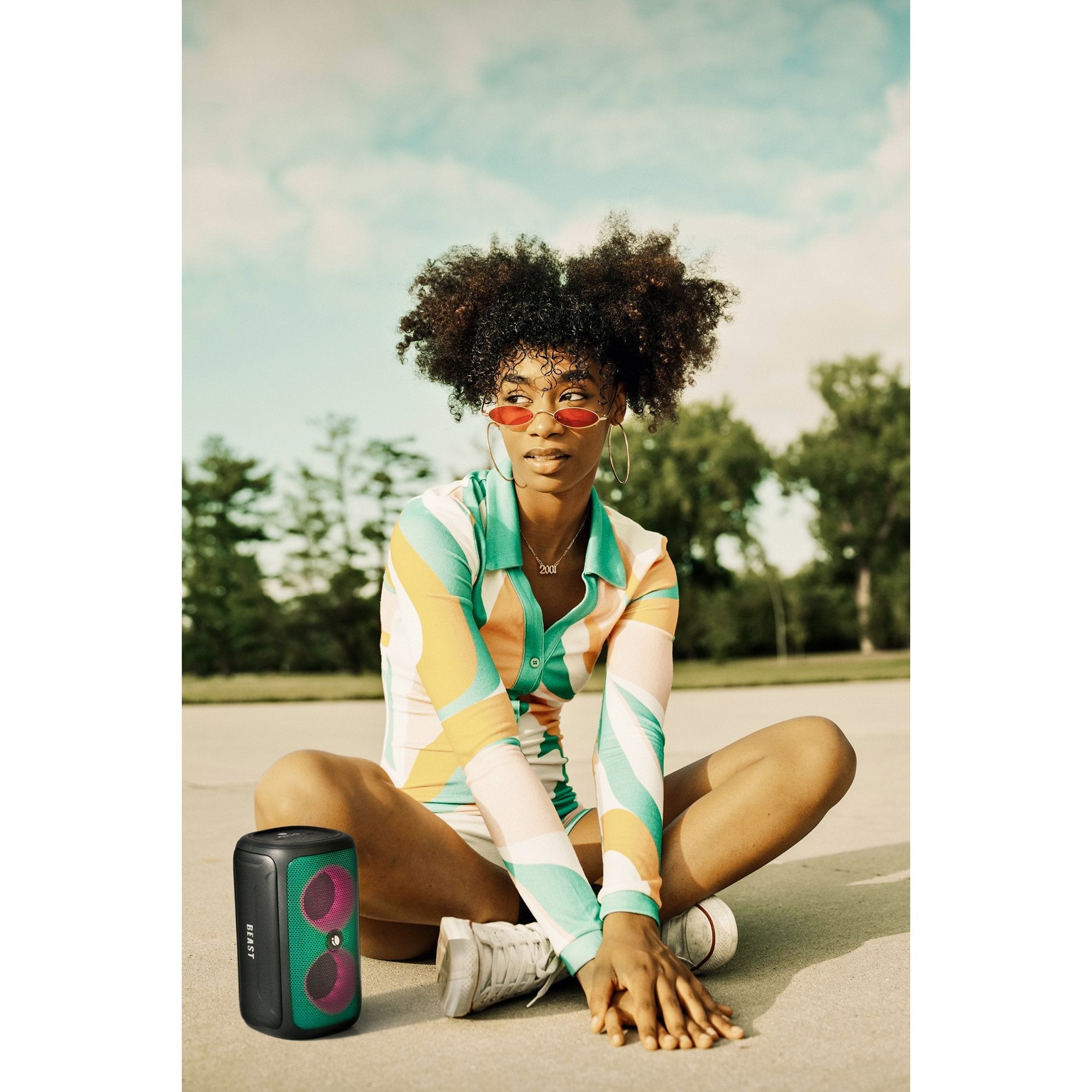 Altavoz Con Bluetooth Ngs Roller Beast 32w 2.0 Negro