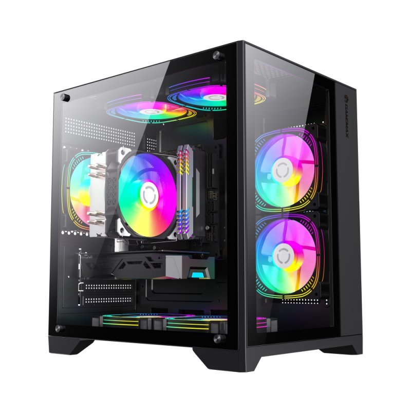 Caja Pc Gamemax Case Infinity Mini Bk M-Atx