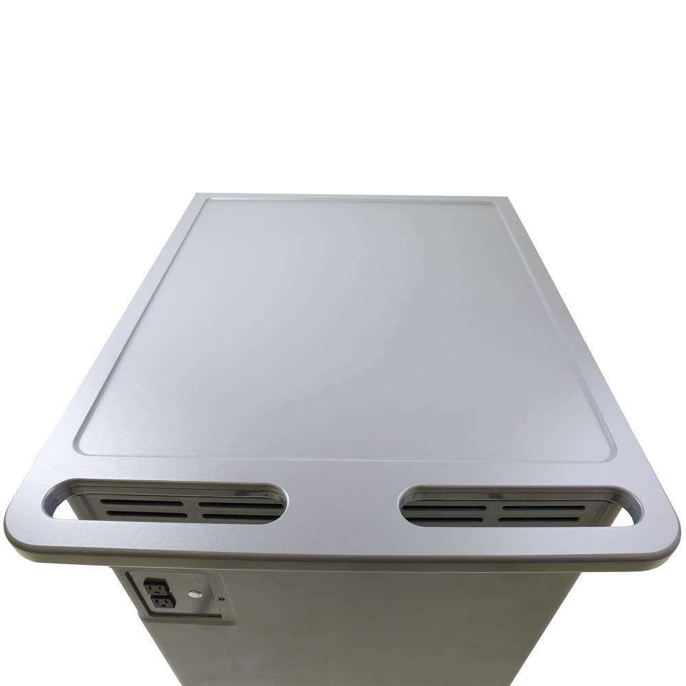 Ergotron Dm40-2009-2 Carrito Y Armario De Dispositivo Portátil Independiente Plata