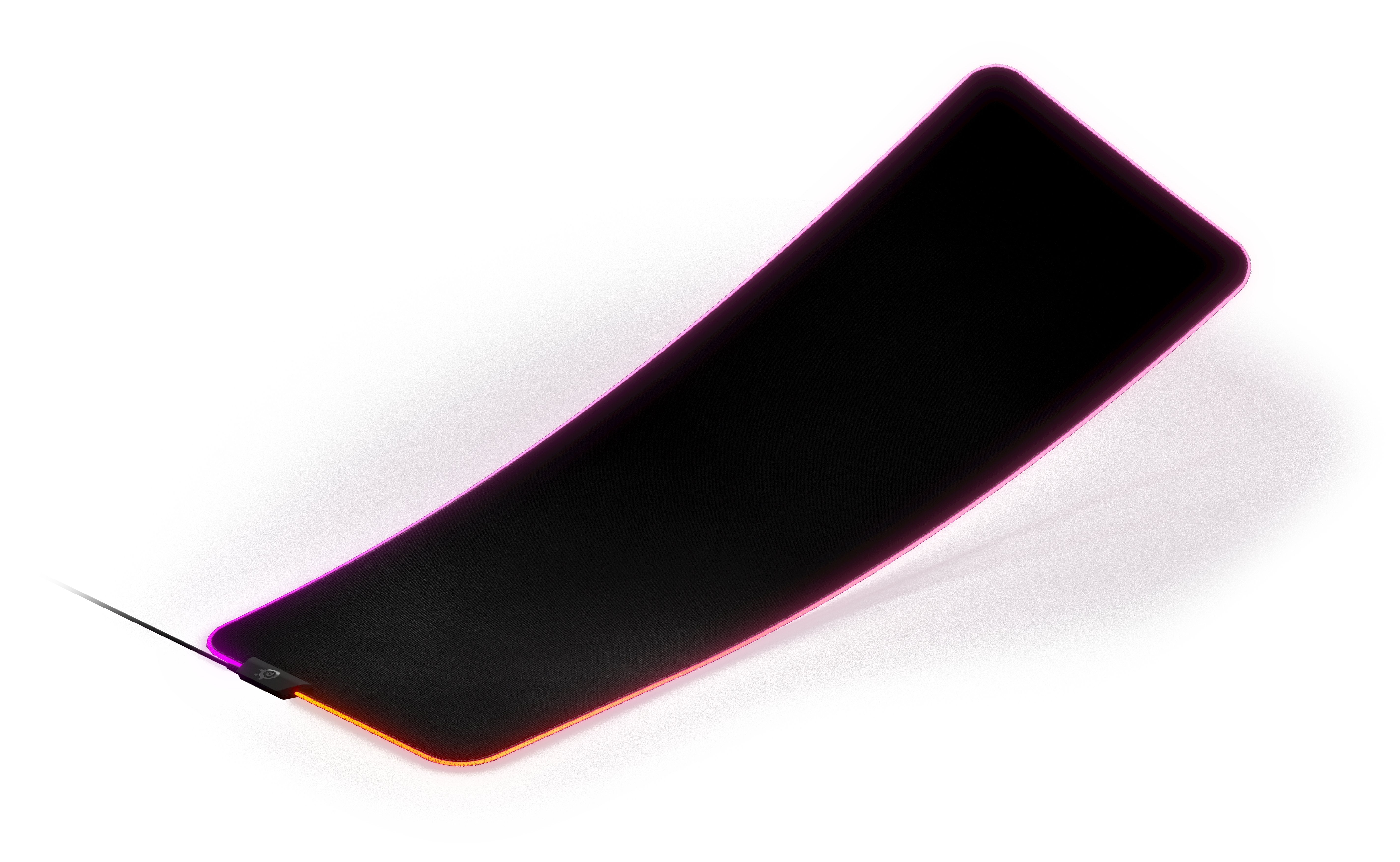 Alfombrilla Steelseries Prism Tela - Xl (63826) Steelseries Qck Prism Cloth Xl, Negro, Monótono, Tela, Caucho, Silicona, Retroiluminación Led, Multicolor, Alfombrilla De Ratón Para Juegos