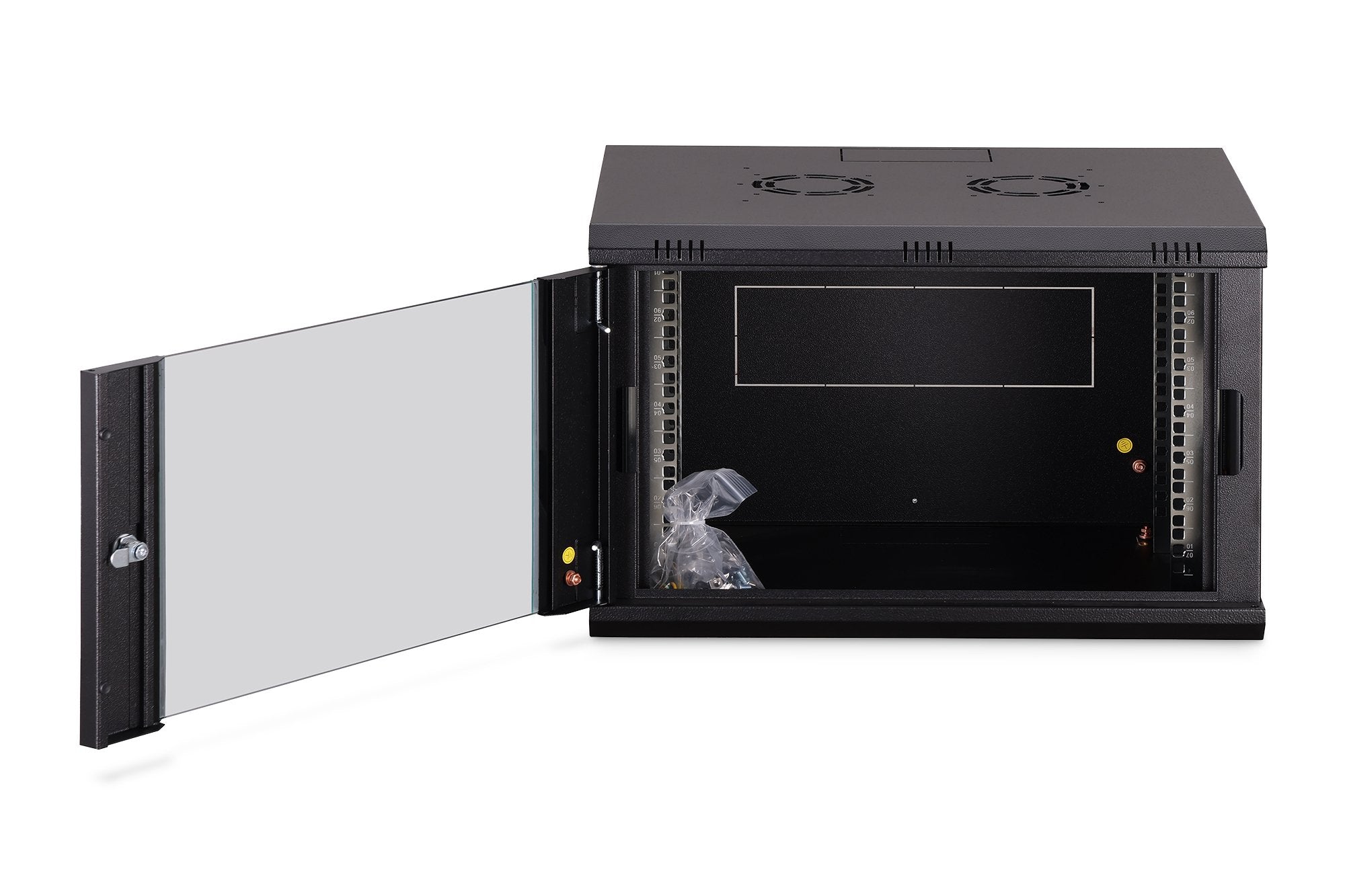 EAN 4016032488545 - Digitus DN-37101 armario rack 7U Bastidor de pared Negro imagen 4