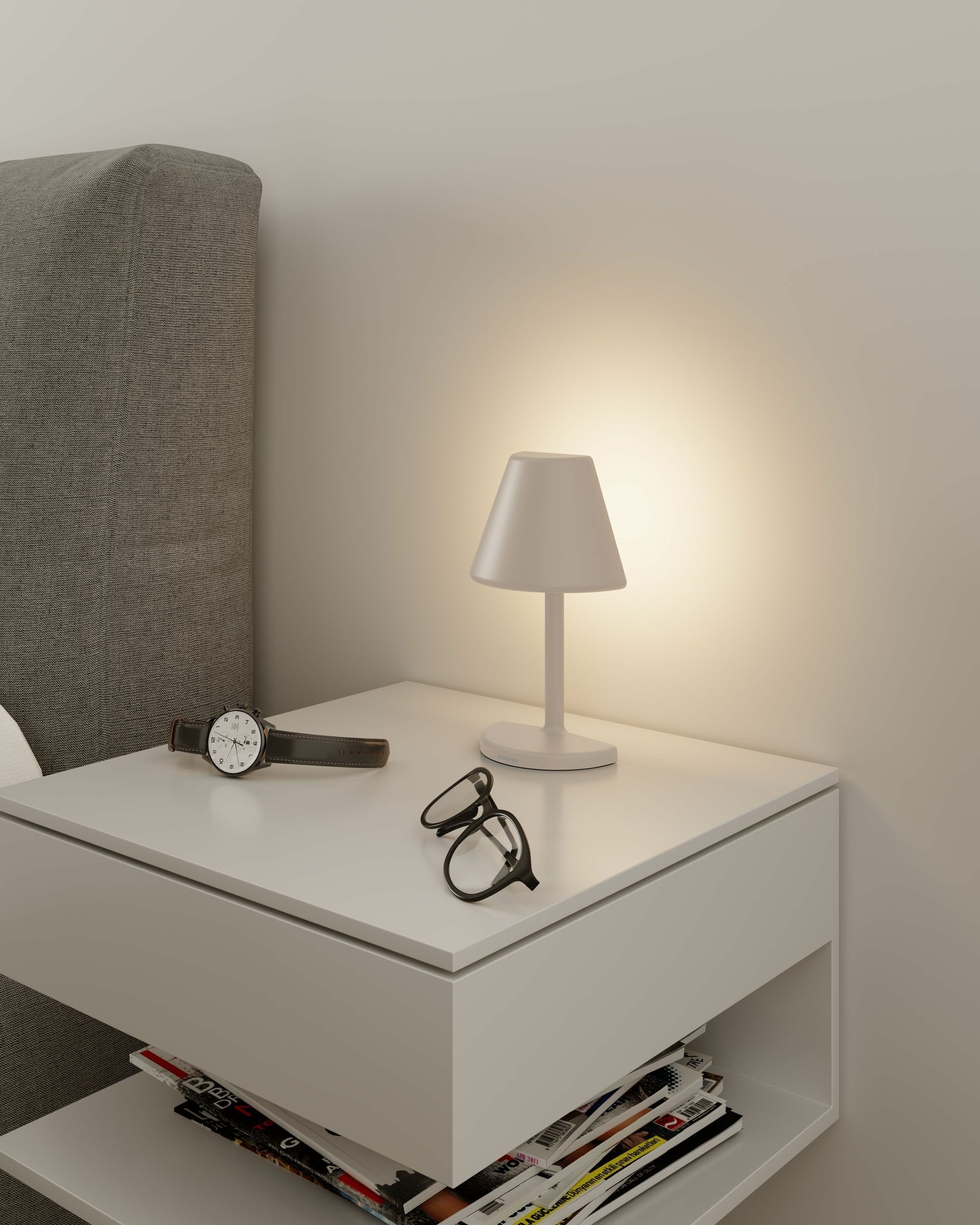 EAN 4029599110996 - Sompex TWIN lámpara de mesa 2,5 W LED G Arena imagen 4